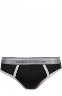 Брифы из смеси вискозы и шелка Dolce &amp; Gabbana
