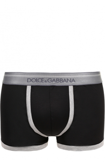 Боксеры из смеси вискозы и шелка Dolce &amp; Gabbana