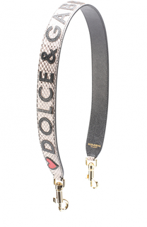 Кожаный ремень для сумки с аппликациями Dolce &amp; Gabbana