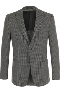 Шерстяной однобортный пиджак Z Zegna