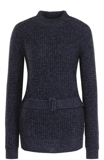 Удлиненный шерстяной пуловер с поясом See by Chloé