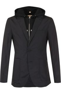 Однобортный пиджак с подстежкой Burberry