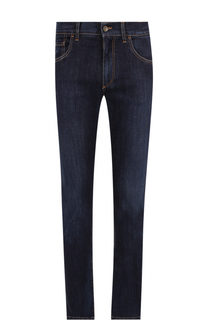 Джинсы прямого кроя с контрастной прострочкой Dolce & Gabbana