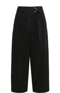 Укороченные широкие брюки с поясом T by Alexander Wang