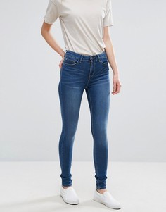 Облегающие джинсы с классической талией Waven Asa - Синий
