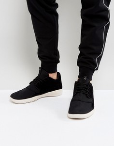 Черные кожаные кроссовки Nike Jordan Eclipse 724368-013 - Черный