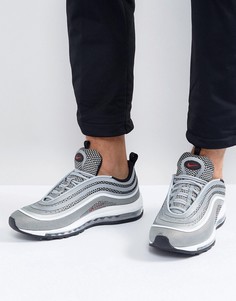 Серебристые кроссовки Nike Air Max 97 Ultra 17 918356-003 - Серебряный