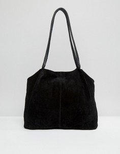 Замшевая сумка ASOS - Черный