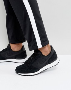 Черные кожаные кроссовки Nike Air Vortex 918206-001 - Черный