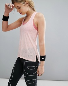 Майка Nike Running Breathe Cool - Розовый