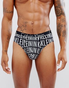 Хлопковые трусы Calvin Klein ID - Черный