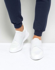 Белые неопреновые кроссовки с резиновыми ремешками ASOS - Белый