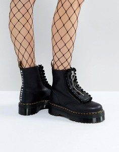 Ботинки на платформе Dr Martens x Lazy Oaf - Черный