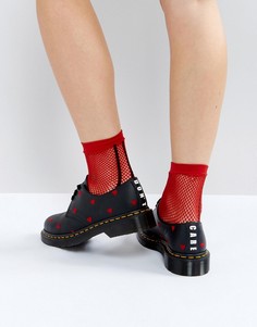 Туфли на плоской подошве Dr Martens x Lazy Oaf - Черный