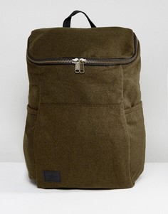 Рюкзак цвета хаки из мельтона ASOS - Зеленый