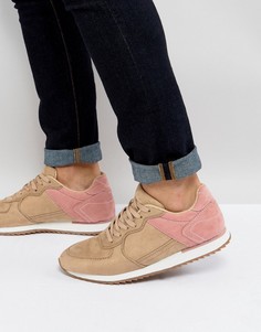 Песочные кроссовки из искусственной замши ASOS - Светло-серый