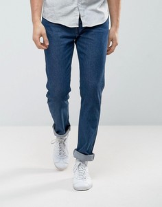 Темно-выбеленные зауженные джинсы Levis Line 8 - Синий