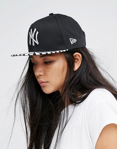 Кепка металлик New Era - Розовый