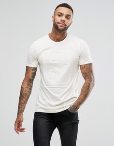 Бежевая футболка с тисненым логотипом Puma Archive 57450724 - Бежевый