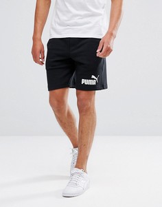 Черные трикотажные шорты Puma ESS No.1 83826101 - Черный