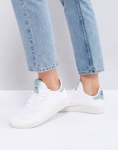 Белые кроссовки adidas Originals X Pharrell Williams Tennis HU - Белый
