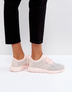 Светло-розовые кроссовки adidas Originals - Розовый