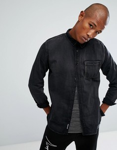 Джинсовая рубашка Cheap Monday Give - Серый