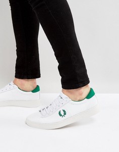 Белые сетчатые кроссовки Fred Perry Spencer - Белый