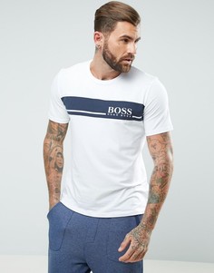 Футболка классического кроя с логотипом BOSS By Hugo Boss - Белый