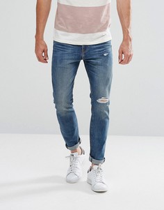 Джинсы скинни с рваной отделкой Levis 510 Grambs DX - Синий Levis®