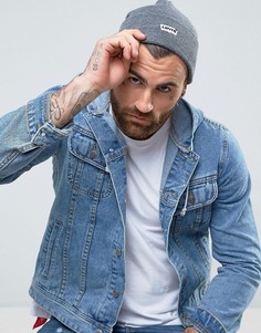 Шапка-бини с вышивкой летучей миши Levis - Серый Levis®