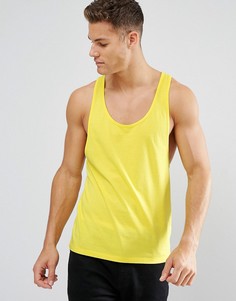 Желтая майка-борцовка ASOS - Желтый