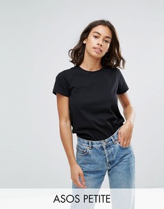Футболка с круглым вырезом ASOS PETITE The Ultimate - Черный