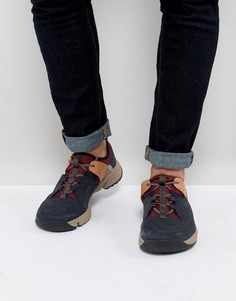 Походные кроссовки Clarks Tritrack Lo - Темно-синий