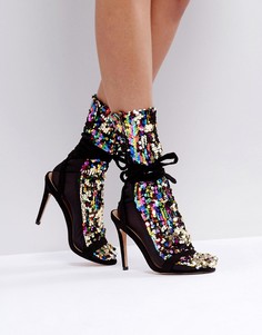 Носки с разноцветными пайетками ASOS - Мульти