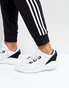 Белые кроссовки adidas Originals Tubular Doom Sock Primeknit BY3558 - Белый