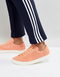 Оранжевые кроссовки adidas Originals Court Vantage BZ0432 - Оранжевый