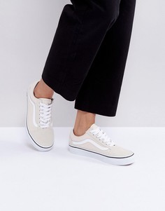 Кремовые кеды Vans Old Skool - Белый