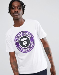 Футболка с логотипом AAPE By A Bathing Ape - Черный
