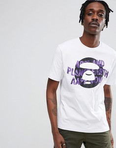 Футболка AAPE By A Bathing Ape - Белый