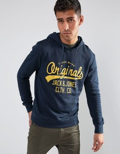 Свитшот с капюшоном Jack &amp; Jones - Синий
