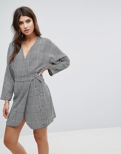 Платье мини с запахом ASOS - Мульти