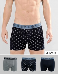 Набор из 3 боксеров Original Penguin - Черный