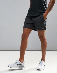 Спортивные шорты из быстросохнущей ткани с принтом Jack &amp; Jones Tech - Черный