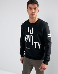 Свитшот с логотипом Jack &amp; Jones - Черный