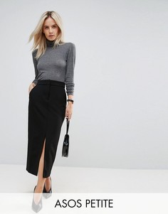 Юбка-карандаш ASOS PETITE Tailored - Черный