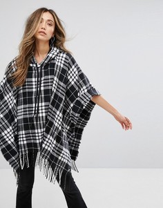 Пончо в клетку Cheap Monday - Мульти