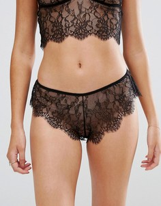 Кружевные трусы ASOS Hailey - Черный