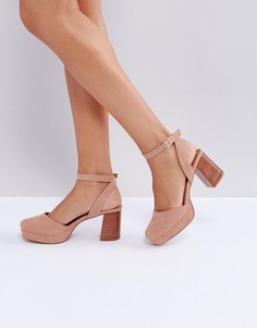 Туфли на каблуке ASOS OSTON - Бежевый