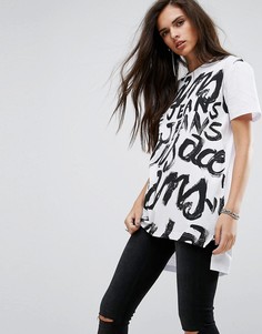 Футболка с логотипом Versace Jeans - Белый